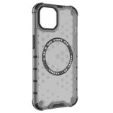 Husa pentru iPhone 14, Techsuit HoneyComb Shield MagSafe, alb