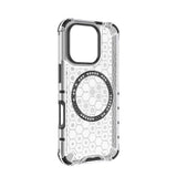Husa pentru iPhone 16 Pro, Techsuit HoneyComb Shield MagSafe, alb