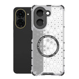 Husa pentru Xiaomi Redmi A5 4G (Regional), Techsuit HoneyComb Shield MagSafe, alb