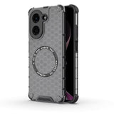 Husa pentru Xiaomi Redmi A5 4G (Regional), Techsuit HoneyComb Shield MagSafe, alb