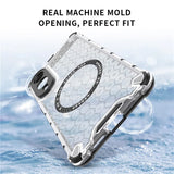 Husa pentru Samsung Galaxy S25 Edge, Techsuit HoneyComb Shield MagSafe, alb
