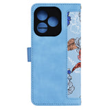 Husa pentru Honor 400 Lite, Techsuit FlipCraft, bleu