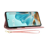 Husa pentru Motorola Edge 60 Fusion, Techsuit FlipCraft, roz