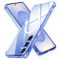 Husa pentru Samsung Galaxy S25, Techsuit Shockproof Clear Silicone MagSafe, transparenta