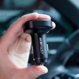 Incarcator auto Acefast (B9), 2x USB, Type-C, Incarcare rapida, 66W, PD3.0, QC4+, Zinc Alloy, negru