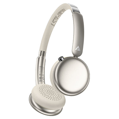 Casti wireless Acefast Wireless Headset (H8), Type-C, Bluetooth 5.4, ANC Mode, Hybrid Reducere zgomot, 500mAh, Professional HiFi, auriu