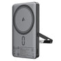 Baterie Externa Acefast Magnetic Wireless (M16-5000), cu Pliabil Stand, USB-C Port, 5000mAh, PD18W, Indicator LED, Negru