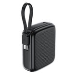 Baterie Externa Acefast (M15-10000), cu Type-C Cable + Port, 10000mAh, 38.5Wh, PD20W, Indicator LED, Negru