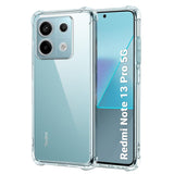 Husa pentru Xiaomi Redmi Note 13 Pro 5G, Techsuit Shockproof Clear Silicone, transparenta