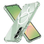 Husa pentru Samsung Galaxy A56 5G, Techsuit Shockproof Clear Silicone MagSafe, transparenta