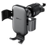 Suport auto Acefast Gravity (D38), pentru Grila ventilatie, Stable Gravity Grip, Reglabil, Non-Slip, Universal, gri