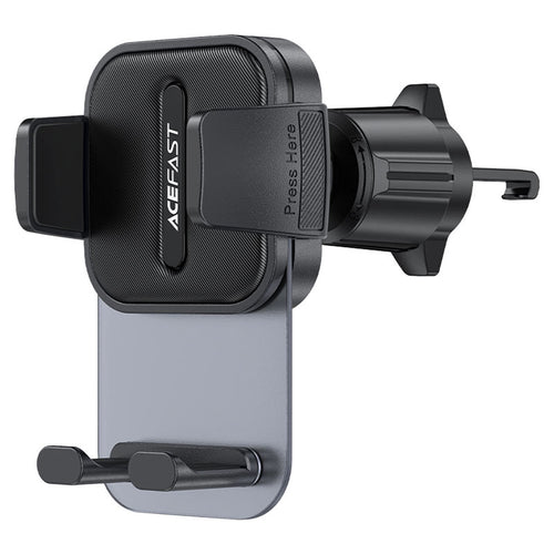 Suport auto Acefast (D25), pentru Grila ventilatie, Rotatie libera, Reglabil Angle, Clip blocare sigur, pentru 4.5, negru