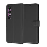 Husa pentru Sony Xperia 1 VI, Techsuit Leather Folio, maro