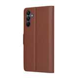 Husa pentru Samsung Galaxy A15 4G, Techsuit Leather Folio, maro