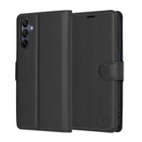 Husa pentru Samsung Galaxy A15 4G, Techsuit Leather Folio, maro
