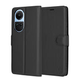 Husa pentru OPPO Reno10, Techsuit Leather Folio, maro