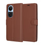 Husa pentru OPPO Reno10, Techsuit Leather Folio, maro