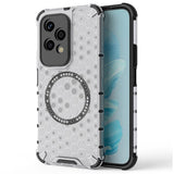 Husa pentru Honor 200 Lite, Techsuit HoneyComb Shield MagSafe, alb
