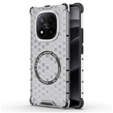 Husa pentru Xiaomi Redmi Note 14 Pro+ 5G, Techsuit HoneyComb Shield MagSafe, alb