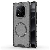 Husa pentru Xiaomi Redmi Note 14 Pro+ 5G, Techsuit HoneyComb Shield MagSafe, alb