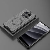 Husa pentru Xiaomi Redmi Note 14 Pro+ 5G, Techsuit HoneyComb Shield MagSafe, alb