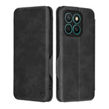 Husa pentru Honor X8c, Techsuit Safe Wallet Plus, negru