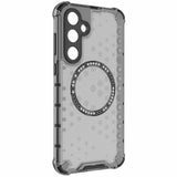 Husa pentru Samsung Galaxy A35 5G, Techsuit HoneyComb Shield MagSafe, alb