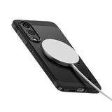 Husa pentru Samsung Galaxy S25 Edge, Spigen Tough Armor MagSafe (ACS09422), negru