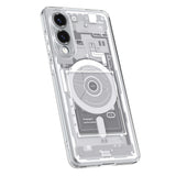Husa pentru Samsung Galaxy S25 Edge, Spigen Ultra Hybrid Zero One MagSafe (ACS09417), alb