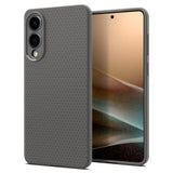 Husa pentru Samsung Galaxy S25 Edge, Spigen Liquid Air (ACS09421), cenusiu
