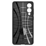 Husa pentru Samsung Galaxy S25 Edge, Spigen Liquid Air (ACS09420), negru