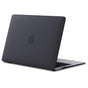 Husa laptop Techsuit UltraShell, MacBook Air 13 (2022 / 2024 / 2025 / 2026), negru mat