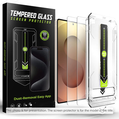 Folie telefon pentru Samsung Galaxy S24 FE / Galaxy A56 5G, Techsuit TitanGlass CrystalHD, Transparentă