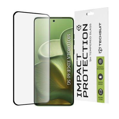 Folie de protectie pentru Motorola Edge 60 Fusion, Techsuit 111D Full Cover / Full Glue Glass / 3D Curved Screen