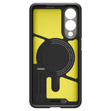 Husa pentru Samsung Galaxy S25 Edge, Spigen Tough Armor MagSafe (ACS09423), cenusiu