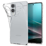 Husa pentru Samsung Galaxy S25 Edge, Spigen Liquid Crystal (ACS09425), transparenta