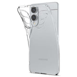 Husa pentru Samsung Galaxy S25 Edge, Spigen Liquid Crystal (ACS09425), transparenta