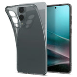 Husa pentru Samsung Galaxy S25 Edge, Spigen Liquid Crystal (ACS09426), cenusiu