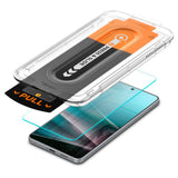 Folie de protectie pentru Samsung Galaxy S25 Edge, Spigen Glas.tR EZ-FIT Pro (AGL09411)