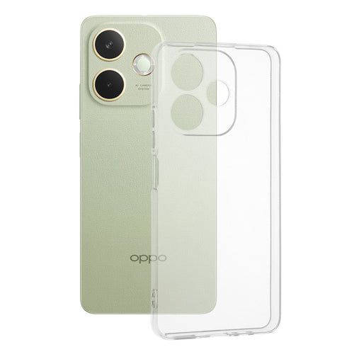 Husa pentru OPPO A5 Pro 5G, Techsuit Clear Silicone, transparenta
