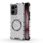 Husa pentru OPPO Reno13 F 4G, Techsuit HoneyComb Shield MagSafe, alb