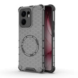 Husa pentru OPPO Reno13 F 4G, Techsuit HoneyComb Shield MagSafe, alb