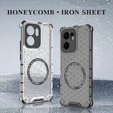 Husa pentru OPPO Reno13 F 4G, Techsuit HoneyComb Shield MagSafe, alb