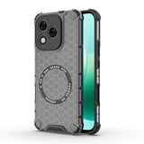 Husa pentru Honor 400 Lite, Techsuit HoneyComb Shield MagSafe, alb