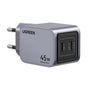 Incarcator retea UGREEN Nexode Pro X707 (35008), GaN, Incarcare rapida, Dual USB-C, QC4.0+, 45W, 5V/3A, gri