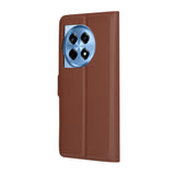 Husa pentru OnePlus 12R, Techsuit Leather Folio, maro