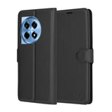 Husa pentru OnePlus 12R, Techsuit Leather Folio, maro