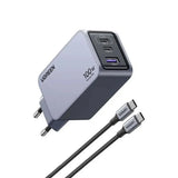 Incarcator retea UGREEN Nexode Pro X757 (25874), cu Cable, GaN, Incarcare rapida, USB, 2x Type-C, 100W, 3A, PD3.0, QC4.0+, gri