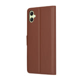 Husa pentru Samsung Galaxy A05, Techsuit Leather Folio, maro