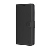 Husa pentru Samsung Galaxy S24 FE, Techsuit Leather Folio, maro